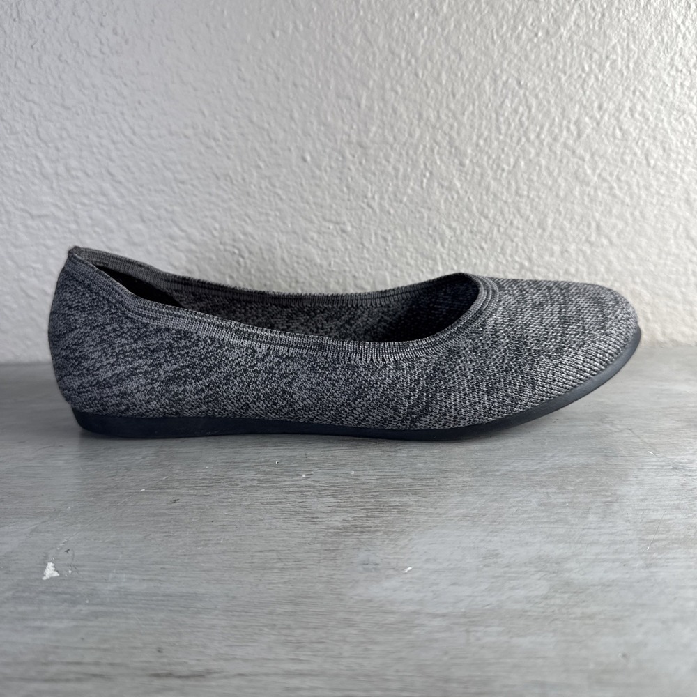 JellyPop Apex Knit Women's Flats, Charcoal Gray, Size 7.5 W